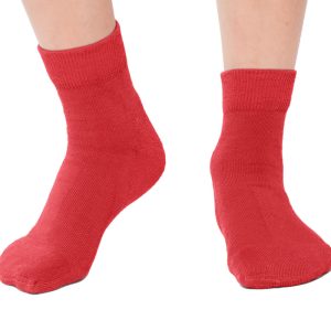 Calcetines respetuosos infantiles Plus 12 rojo